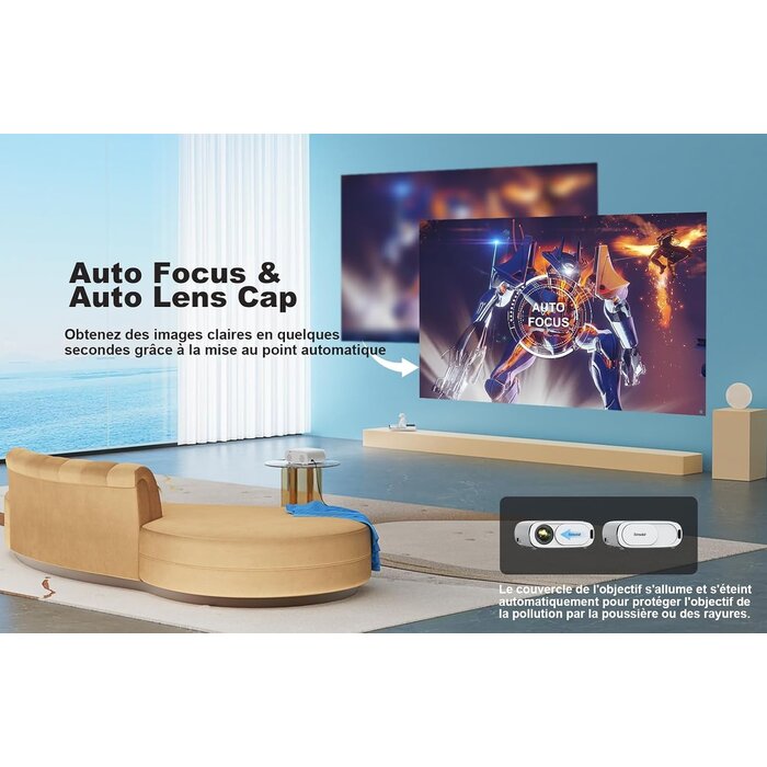 Projecteur Full HD 1080p Bluetooth WiFi - Jusqu'à 35% de remise