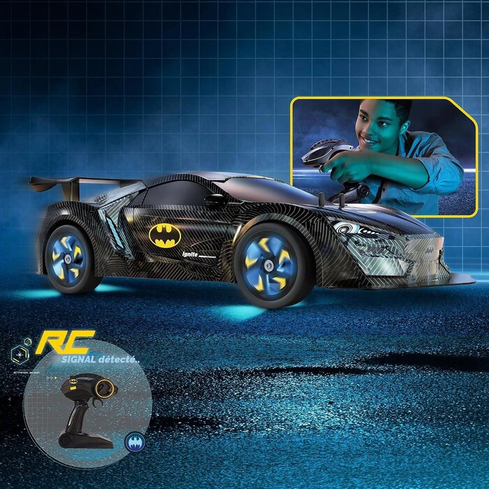 Voiture télécommandée Bat-Tech 48 cm - Jusqu'à 34% de réduction