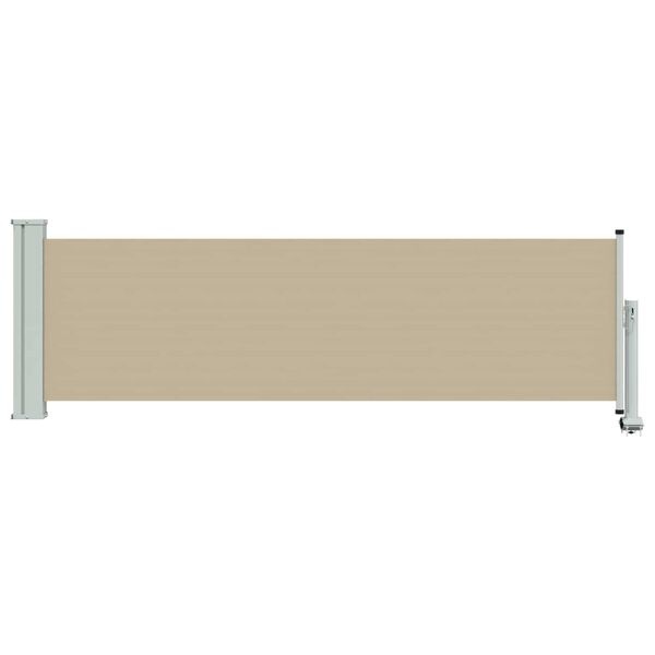 Pare-vue latéral rétractable 80x300cm Beige - Jusqu'à -34%