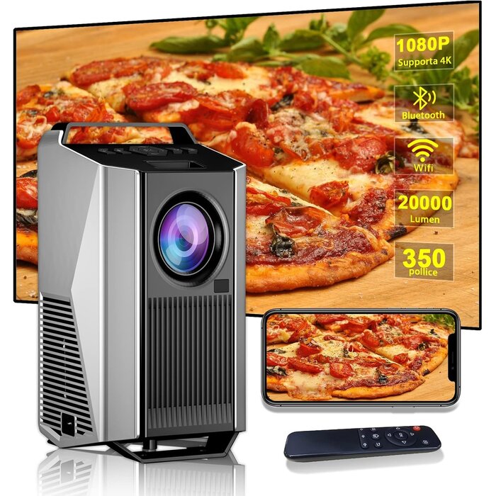 Projecteur Full HD & 4K - WiFi/Bluetooth - Jusqu'à 35% de réduction