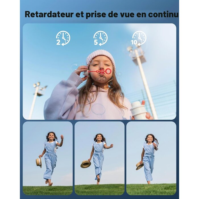 Appareil photo numérique enfant 48MP - Jusqu'à -33% sur notre stock outlet