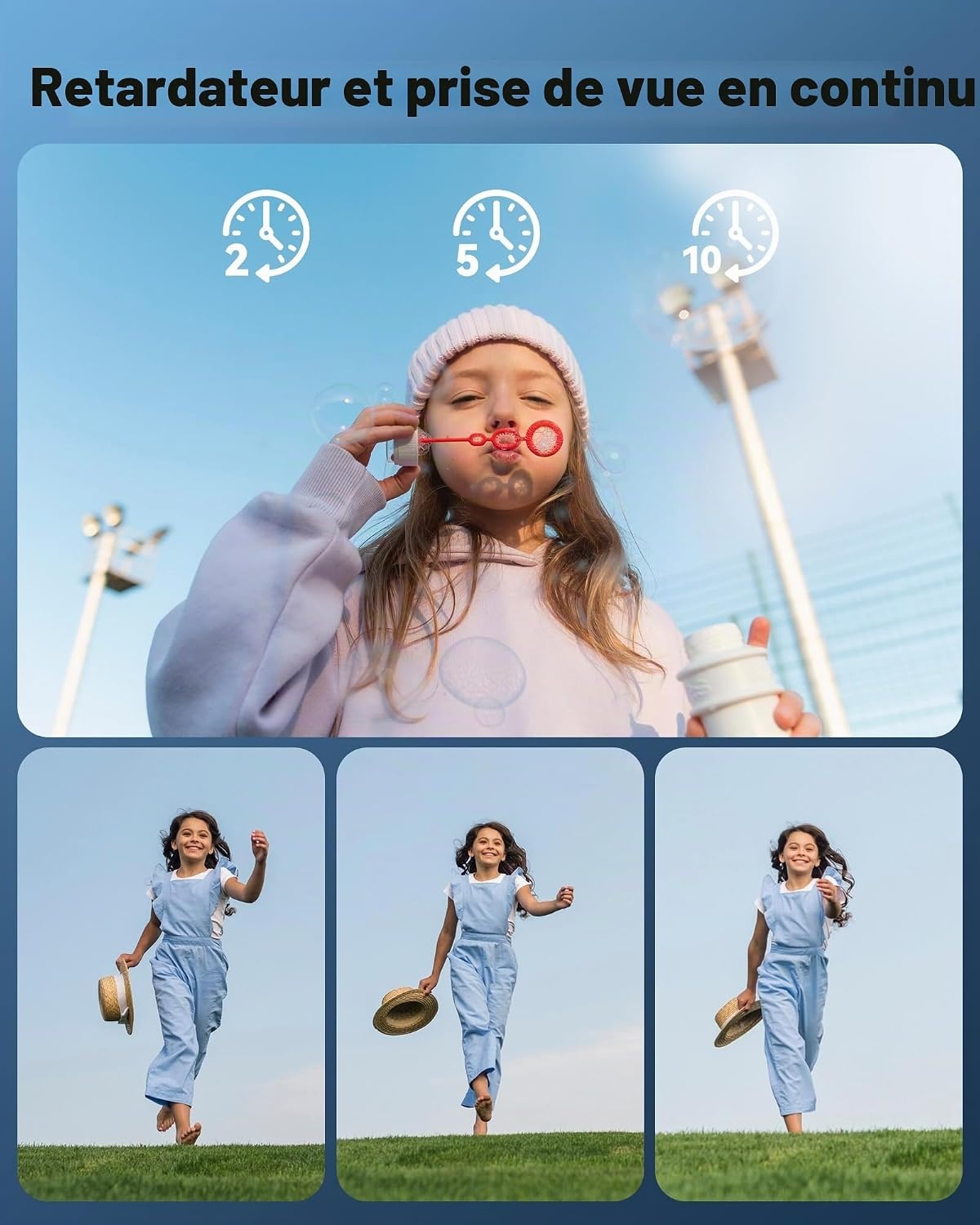 Appareil photo numérique enfant 48MP - Jusqu'à -33% sur notre stock outlet