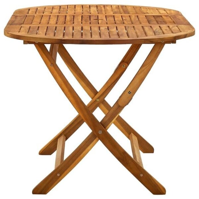 Table de jardin pliante en acacia massif 160cm - Jusqu'à -35% d'économie