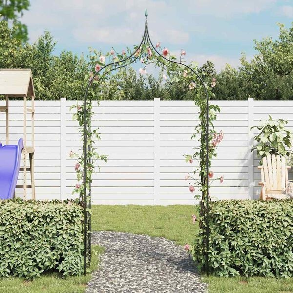 Arche de jardin en fer - Vert foncé - Jusqu'à -34% sur le prix d'origine