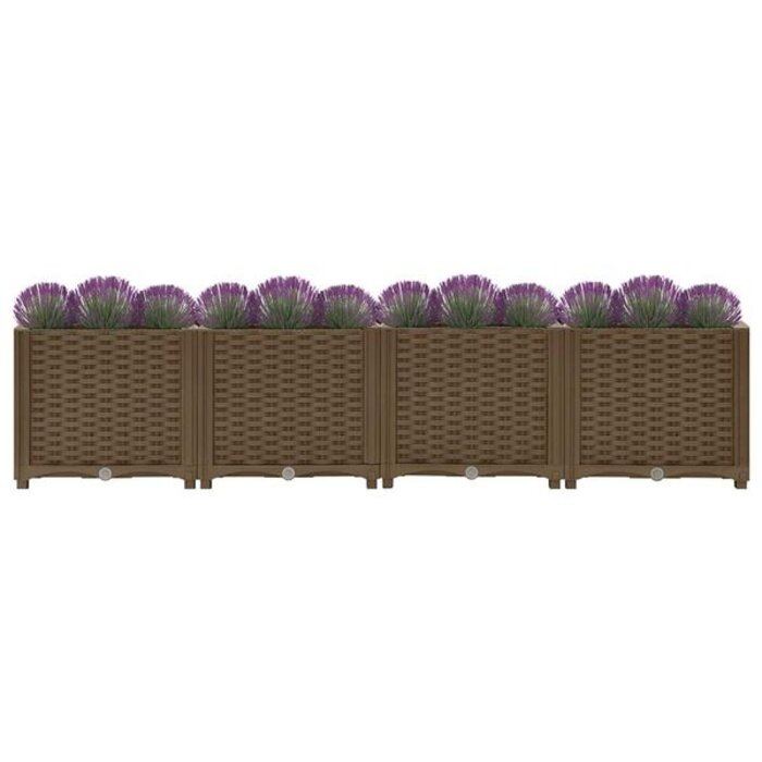 Jardinière surélevée XXL 160cm - Marron - Jusqu'à -34%