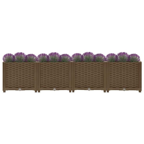 Jardinière surélevée XXL 160cm - Marron - Jusqu'à -34%