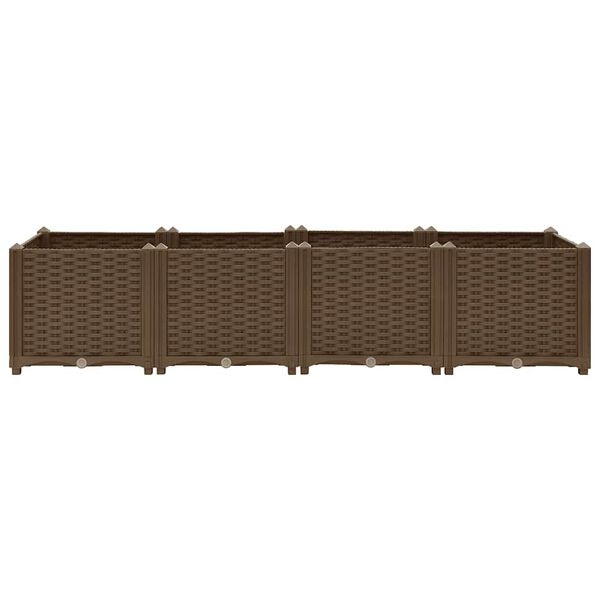 Jardinière surélevée XXL 160cm - Marron - Jusqu'à -34%