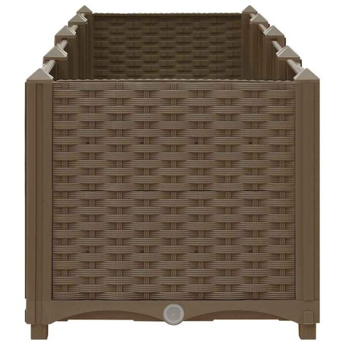 Jardinière surélevée XXL 160cm - Marron - Jusqu'à -34%