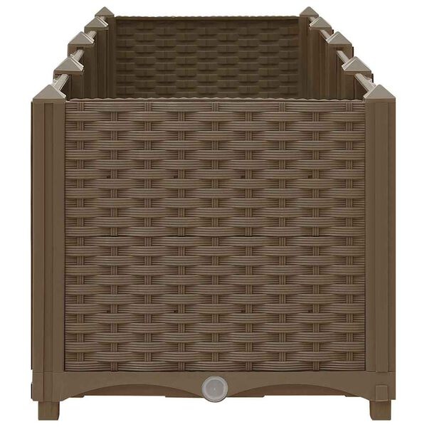 Jardinière surélevée XXL 160cm - Marron - Jusqu'à -34%