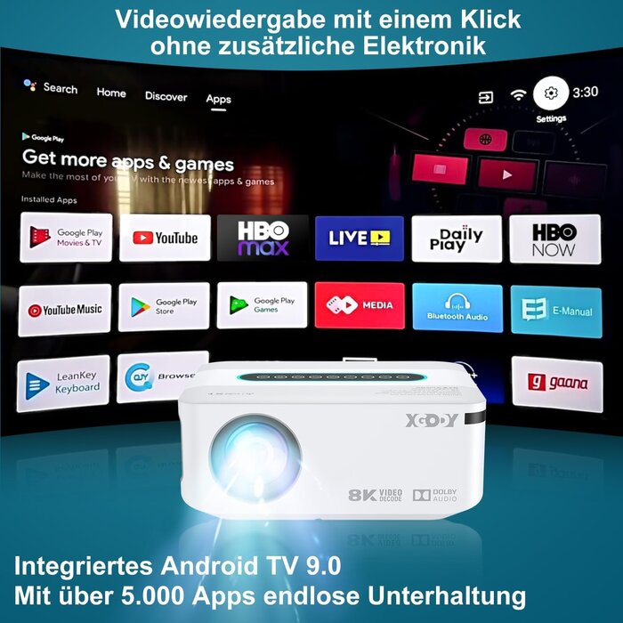 Projecteur Intelligent 1080P - Jusqu'à -35% sur notre sélection Outlet