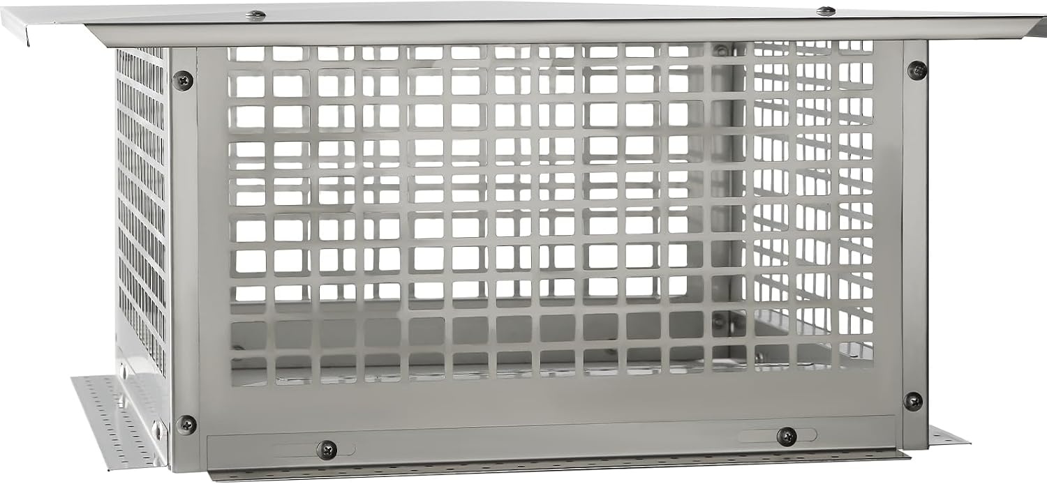 Chapeau de cheminée inox 582x582 mm - Jusqu'à 35% de réduction