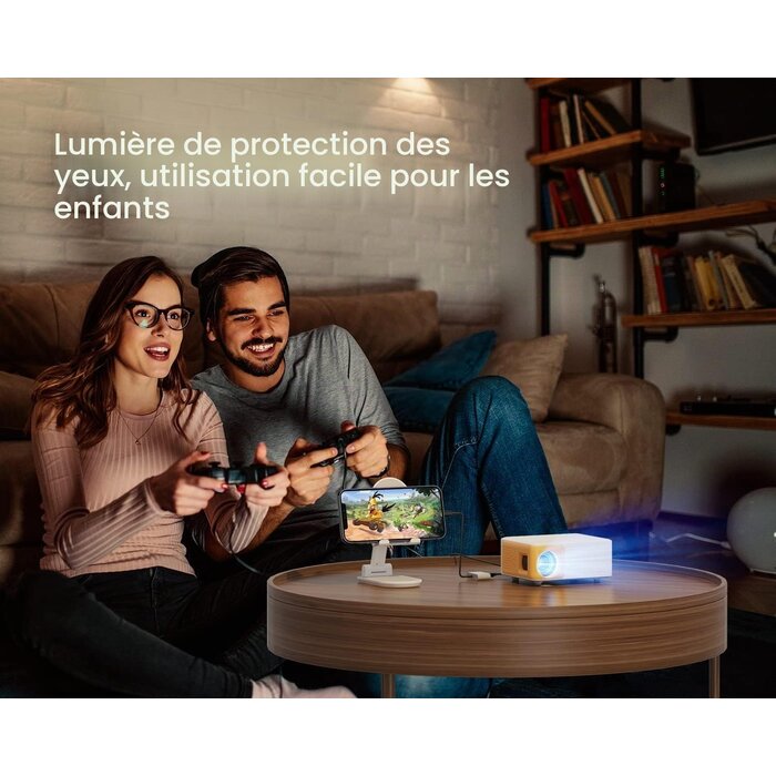 Mini Projecteur Full HD Portable - WiFi & Bluetooth - Jusqu'à 34% de remise