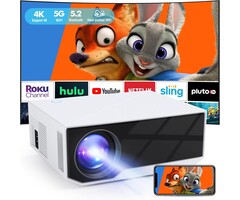 Projecteur Full HD 1080p - WiFi 5G - Cinéma Maison - Jusqu'à 41% de remise