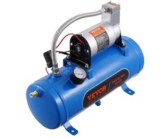 Vevor Compresseur d'air 12V 6L 90-120 PSI - Jusqu'à 41% de réduction