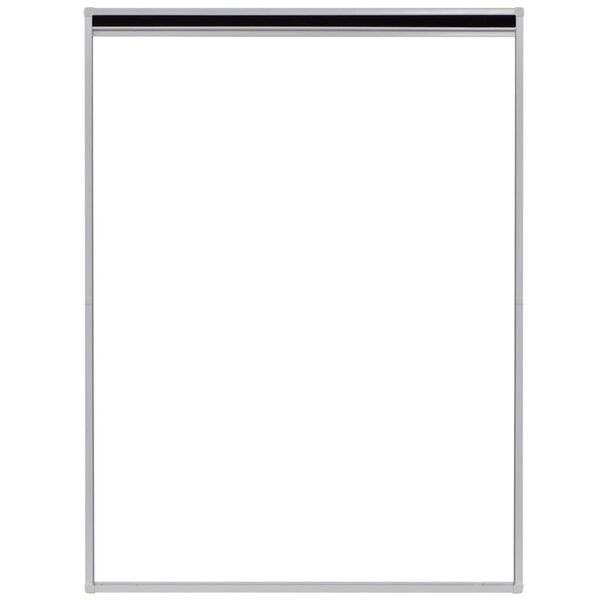 Moustiquaire plissée fenêtre de toit 60x80cm - Aluminium Blanc - Jusqu'à -32%