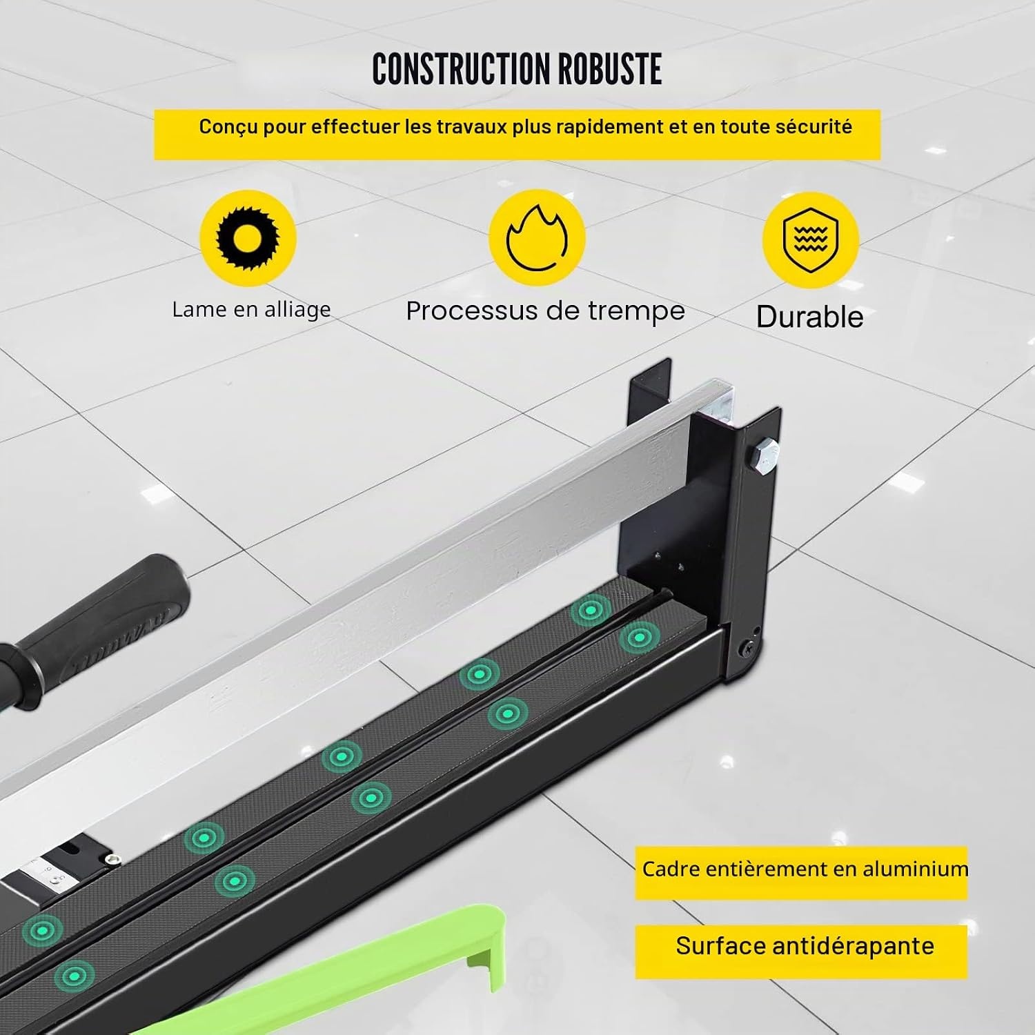 Coupe-carreaux manuel 800 mm laser - Jusqu'à -34% sur nos modèles outlet