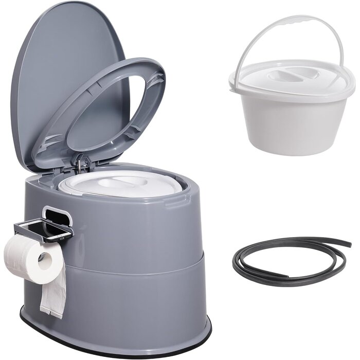 Toilettes portables de camping 5L - Jusqu'à 33% de réduction