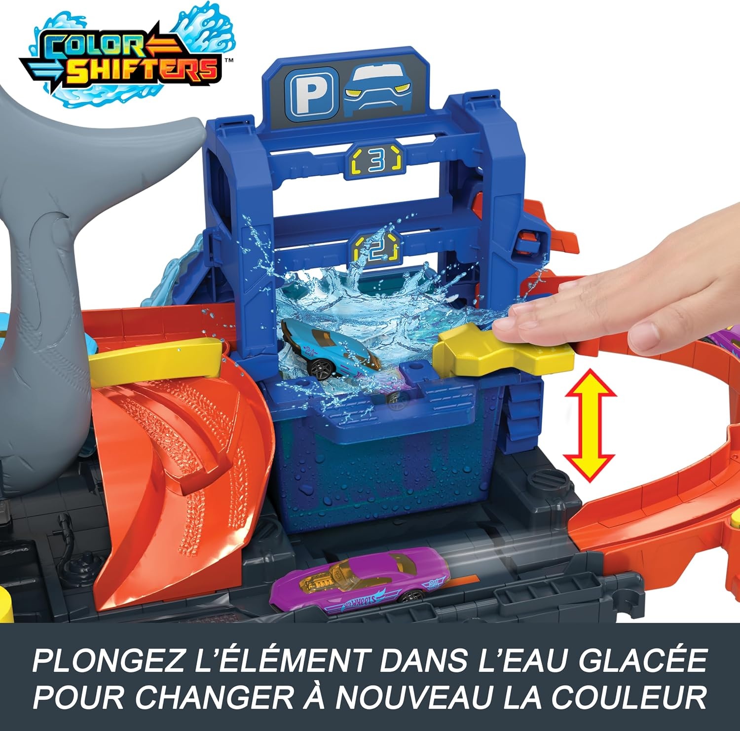 Circuit de lavage auto Requin avec voiture magique - Jusqu'à 34% de remise