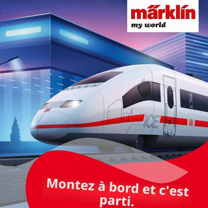Coffret train électrique ICE 3 avec télécommande - Jusqu'à -34% de remise