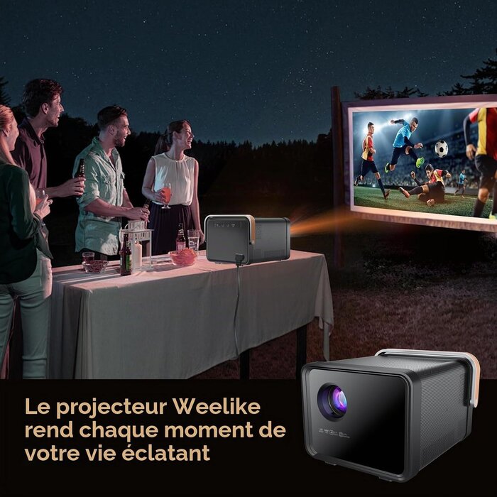 Projecteur Portable 1080P WiFi 6 - Jusqu'à -35% sur nos modèles outlet