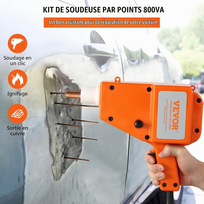 Kit de débosselage avec poste de soudage 1600A - Jusqu'à -35%