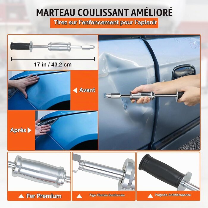 Kit de débosselage avec poste de soudage 1600A - Jusqu'à -35%