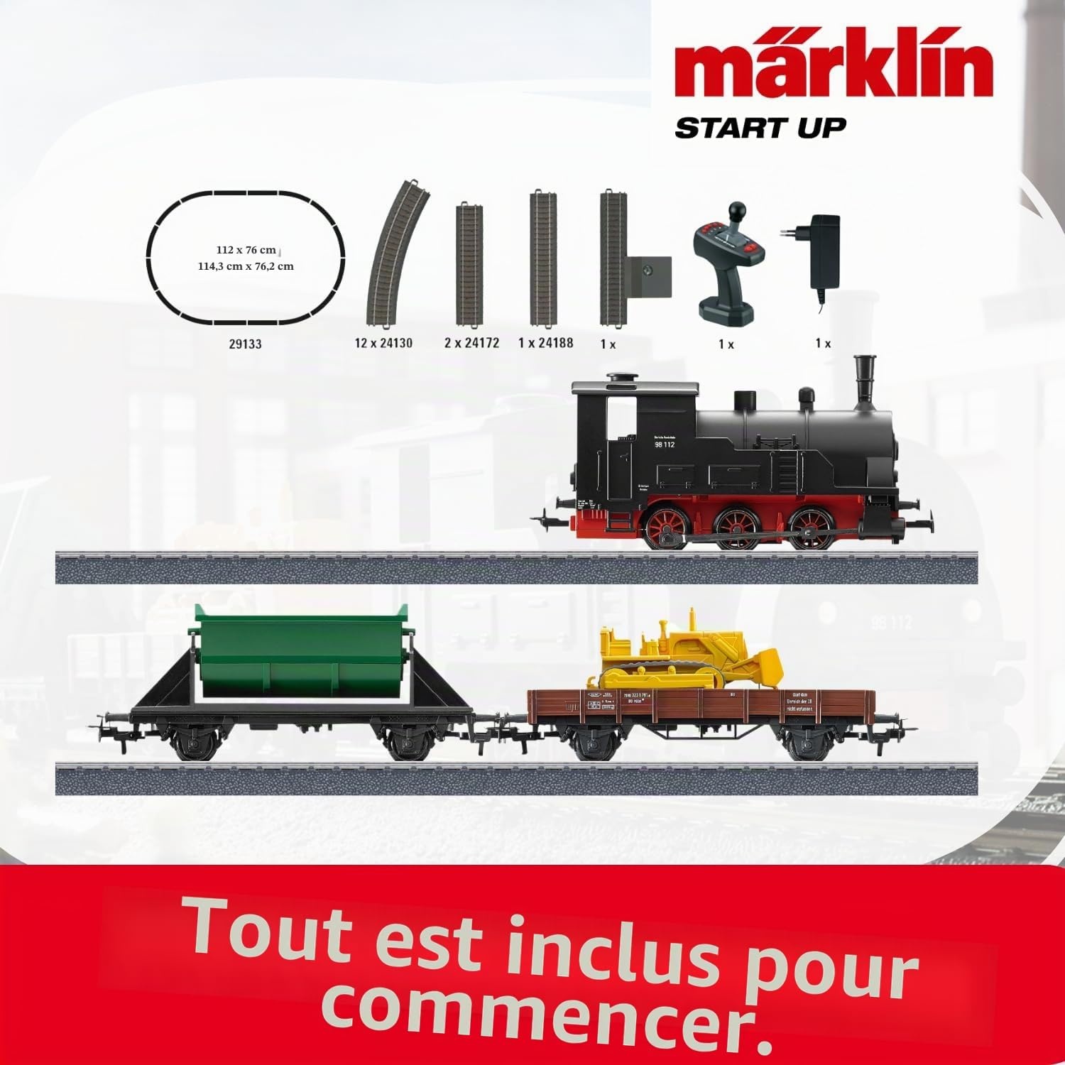 Coffret train miniature numérique H0 : jusqu'à 35% de remise