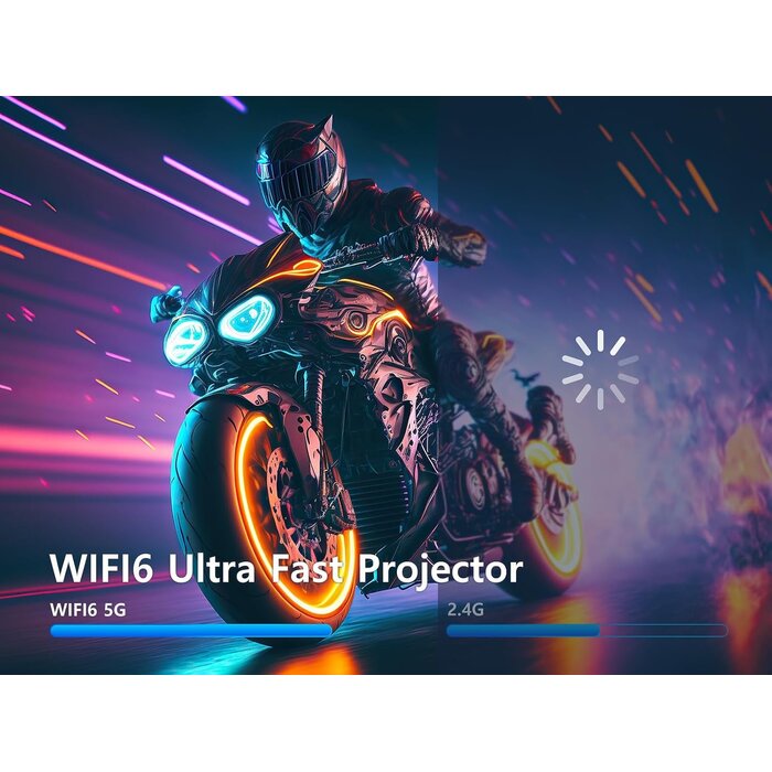 Mini Projecteur Intelligent 1080P - Jusqu'à 34% de remise sur le modèle déballé