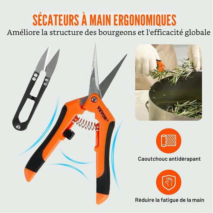 Tondeuse à feuilles manuelle 40cm - Inox - Jusqu'à 35% de remise