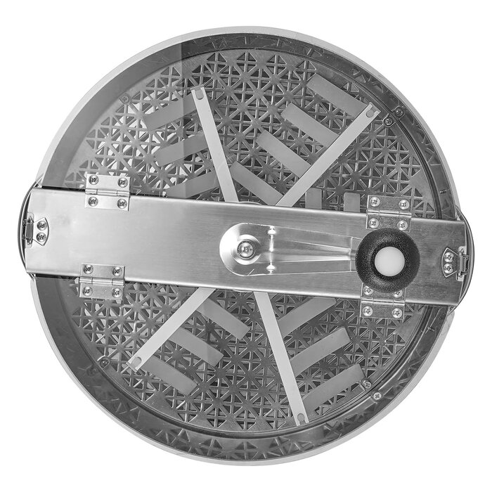 Tondeuse à feuilles manuelle 40cm - Inox - Jusqu'à 35% de remise