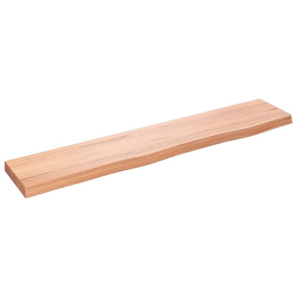 Étagère murale en chêne massif 100x20x4 cm - Jusqu'à -34%