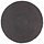 Tapis rond en jute gris foncé 210 cm - Artisanat durable - Jusqu'à -35%
