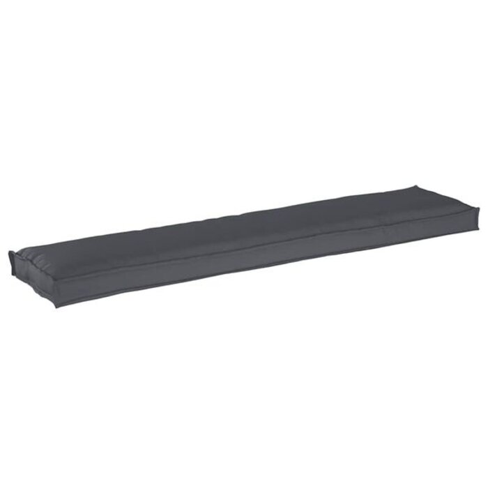 Vidaxl Coussin de palette Oxford anthracite 180x40cm - Jusqu'à -34%