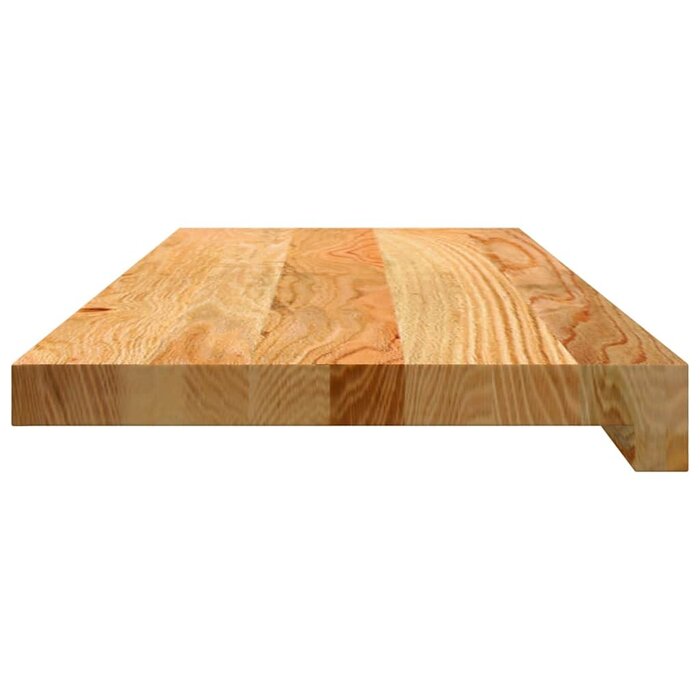 Vidaxl Lot de 2 appuis de fenêtre en chêne massif 70x30 cm - Jusqu'à -34%