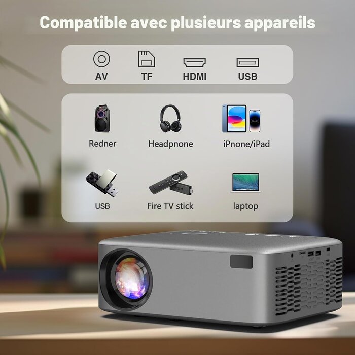 Projecteur Cinéma Maison 1080p - Jusqu'à -35% sur votre équipement outlet
