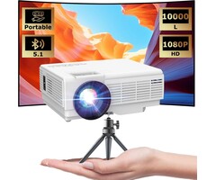 Mini-projecteur Full HD portable - Trépied inclus - Jusqu'à 40% de remise