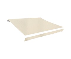 Vidaxl Toile de store banne 350x250 cm - Crème - Jusqu'à -33% de remise