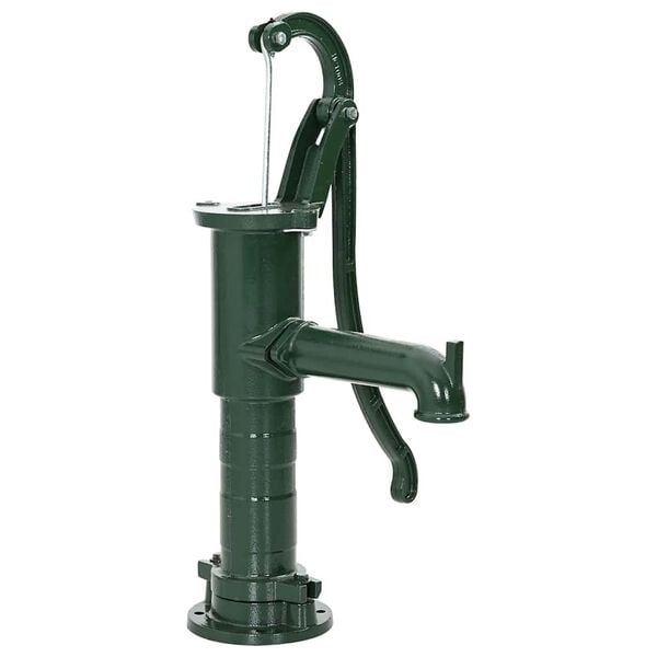Vidaxl Pompe à eau manuelle en fonte vert - Jusqu'à -35% sur votre jardin