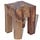 Tabouret en bois de teck massif - Jusqu'à 34 % de remise
