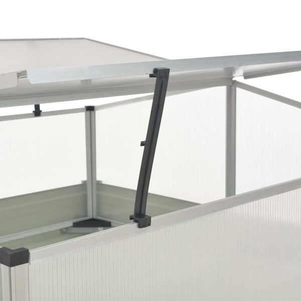 Vidaxl Serre de jardin anthracite 100x100 cm - Jusqu'à 34% de remise
