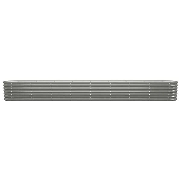 Vidaxl Jardinière surélevée en acier gris 332 cm - Jusqu'à -34% de remise