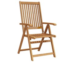 Vidaxl Lot de 2 chaises de jardin pliantes en bois d'acacia - Jusqu'à -35%
