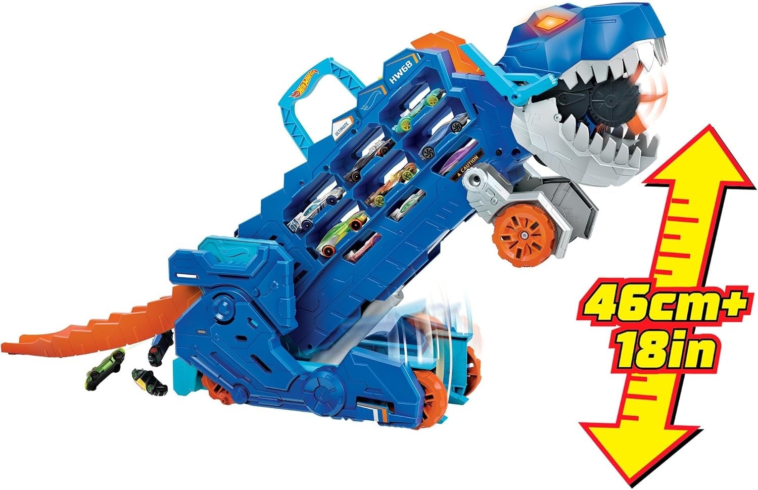 Hot Wheels Transporteur T-Rex Transformable : circuit et robot 2-en-1 - Jusqu'à -34%
