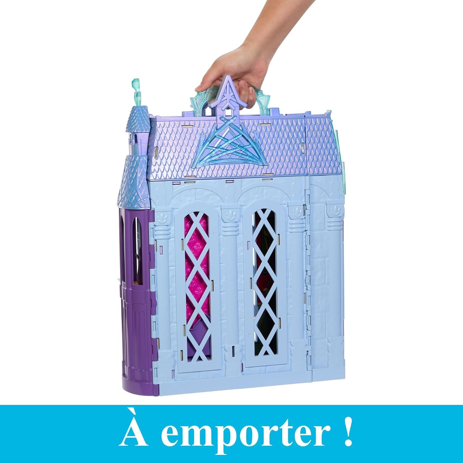 Château de poupée pliable Elsa - 61 cm - Jusqu'à 34% de réduction