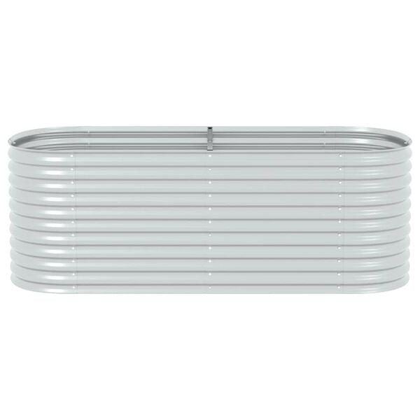 Vidaxl Jardinière surélevée en acier galvanisé 240cm - Jusqu'à -35%