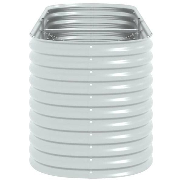Vidaxl Jardinière surélevée en acier galvanisé 240cm - Jusqu'à -35%