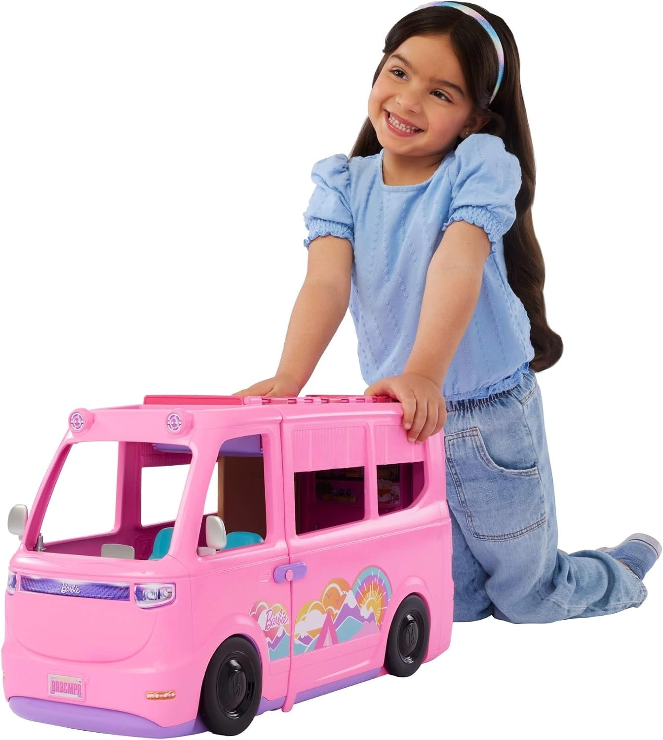 Camping-car modulable pour poupées avec 60 accessoires - Jusqu'à 34% de remise