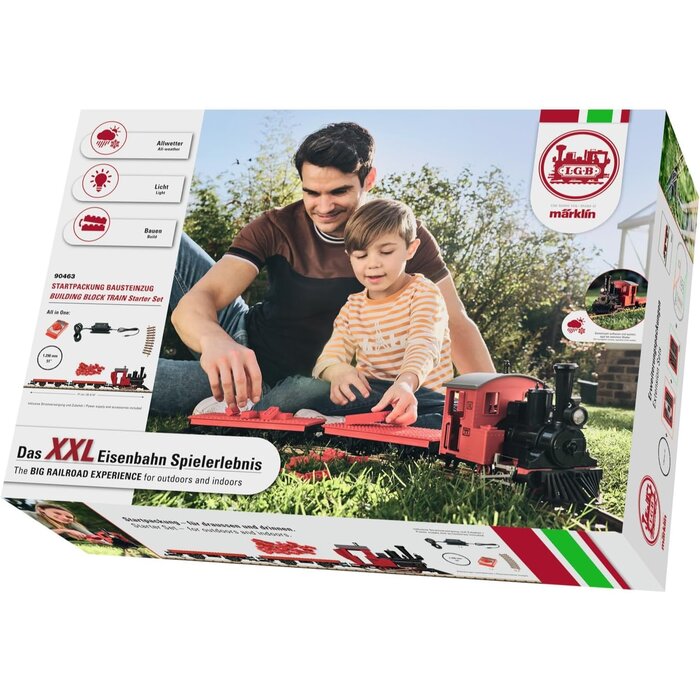 Train miniature de jardin avec blocs de construction - Jusqu'à -35%