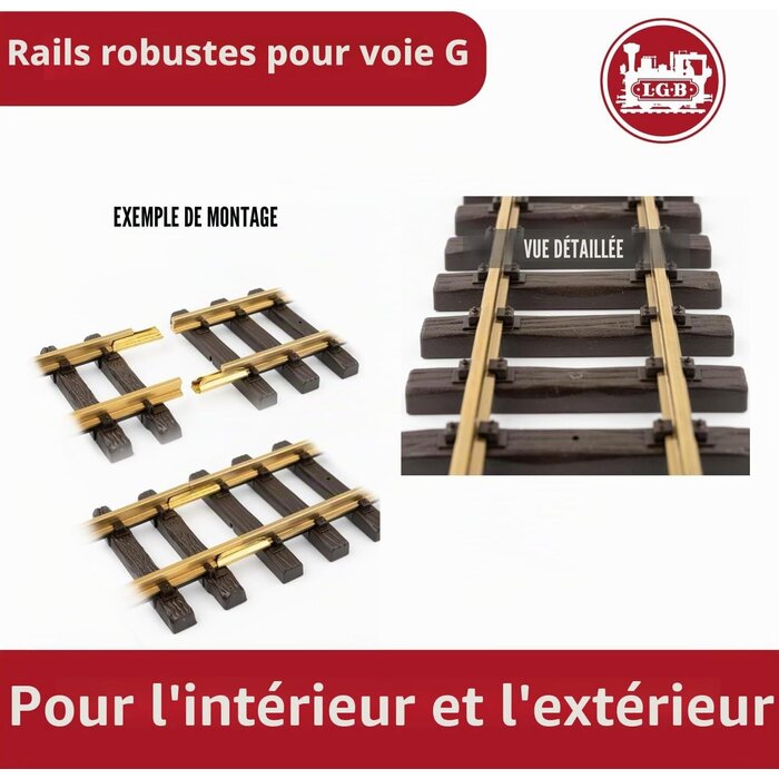 Train miniature de jardin avec blocs de construction - Jusqu'à -35%