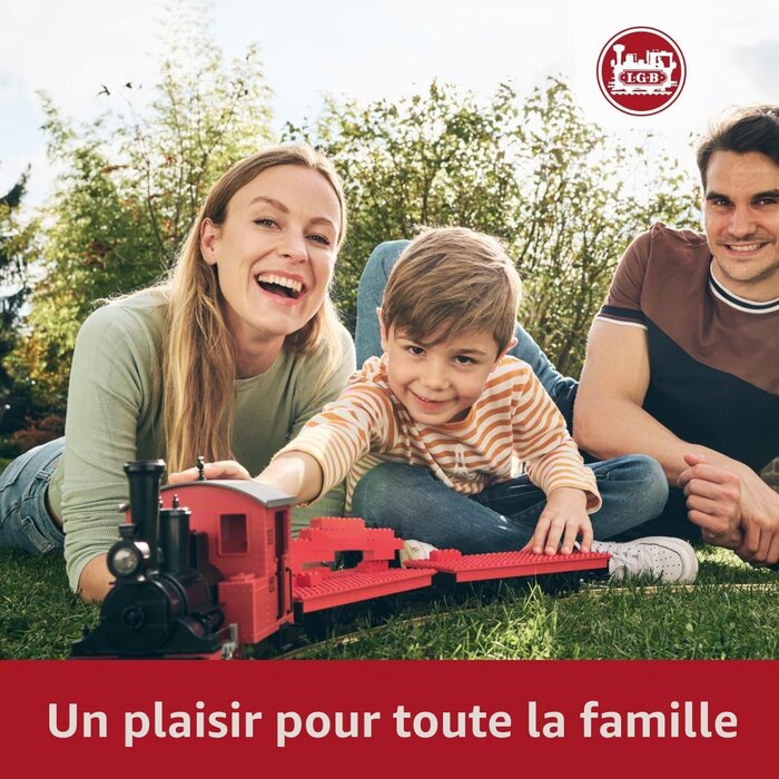 Train miniature de jardin avec blocs de construction - Jusqu'à -35%